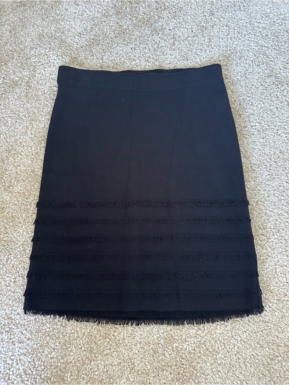 Banana Republic Eyelash Fringe Mini Knit Skirt